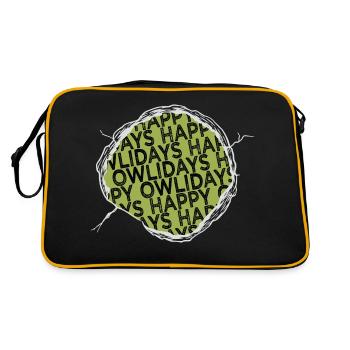 musculation chambre barbe bande fée queue bday - Sac Retro - noir/or - Dos