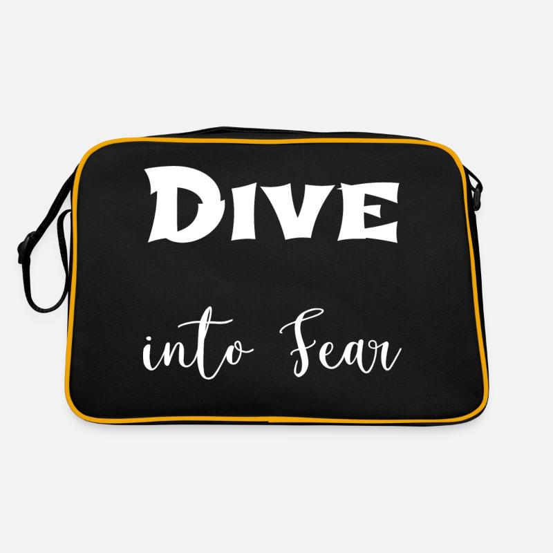 Cultiver le courage Donner du courage Sac Retro