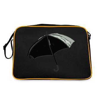 Umbrella - Retro Bag - black/gold - Back