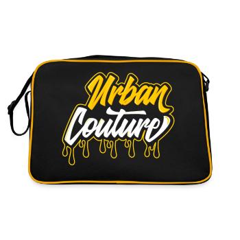 Urban Couture Limited Edition - Retro Bag - black/gold - Back