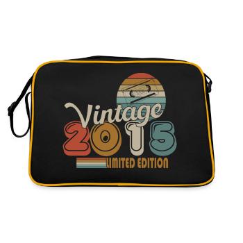 2015 - Retro Bag - black/gold - Back