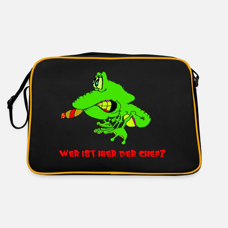 Chef Frosch Retro Tasche