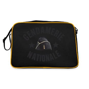 Gendarmerie Nationale - Sac Retro - noir/or - Dos