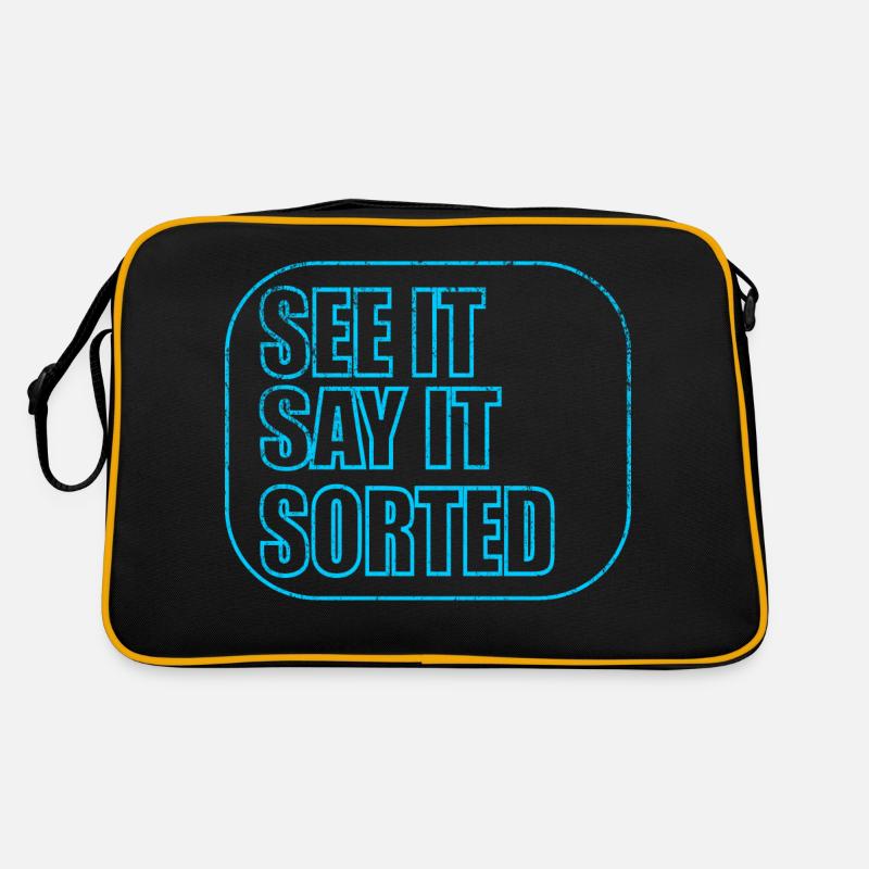 see it say it sorted Retro Bag