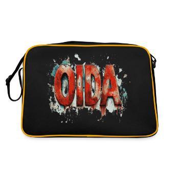OIDA - Mec ! - Sac Retro - noir/or - Dos