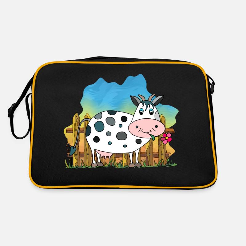 Kuh Retro Tasche