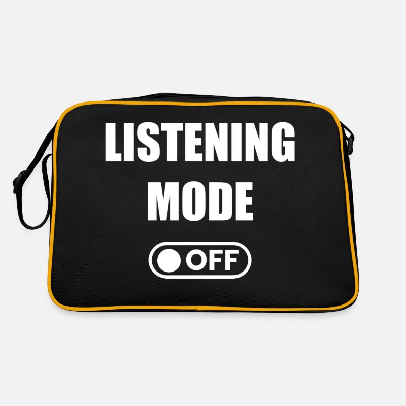 MODE D’ÉCOUTE DÉSACTIVÉ Sac Retro