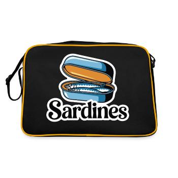 CONSERVE - Sac Retro - noir/or - Dos