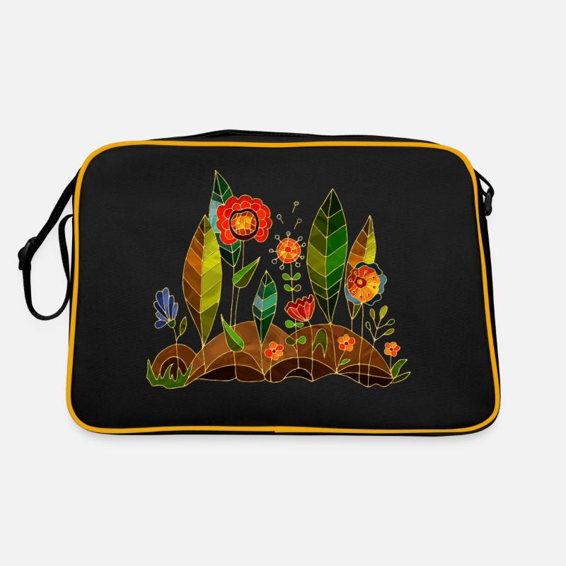 Flowers Retro Bag