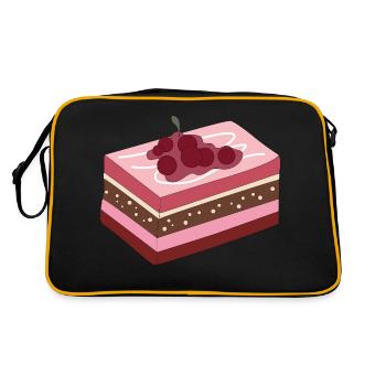 Sweets Cake - Retro Bag - black/gold - Back