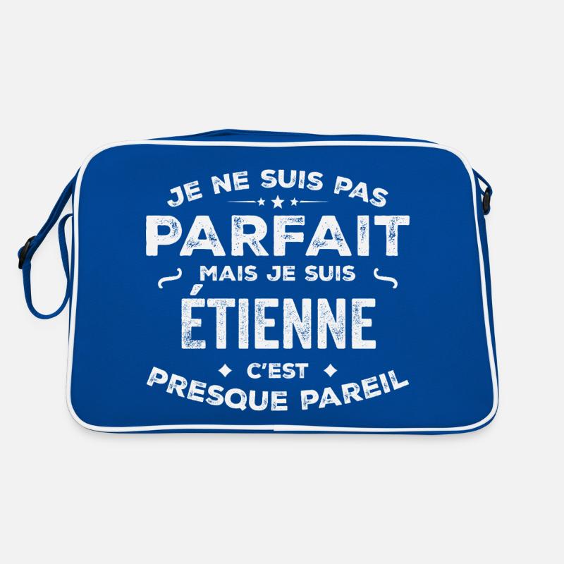 Etienne Ein Vorname, eine Geschichte, eine Persönlichkeit Retro Tasche