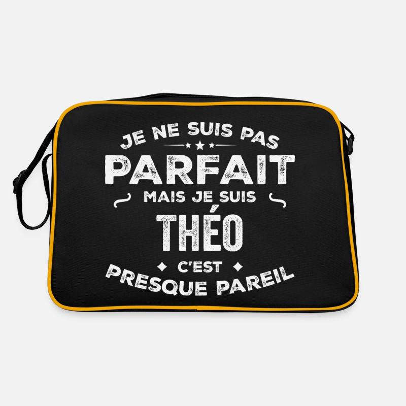 Théo Ein Vorname, eine Geschichte, eine Persönlichkeit Retro Tasche