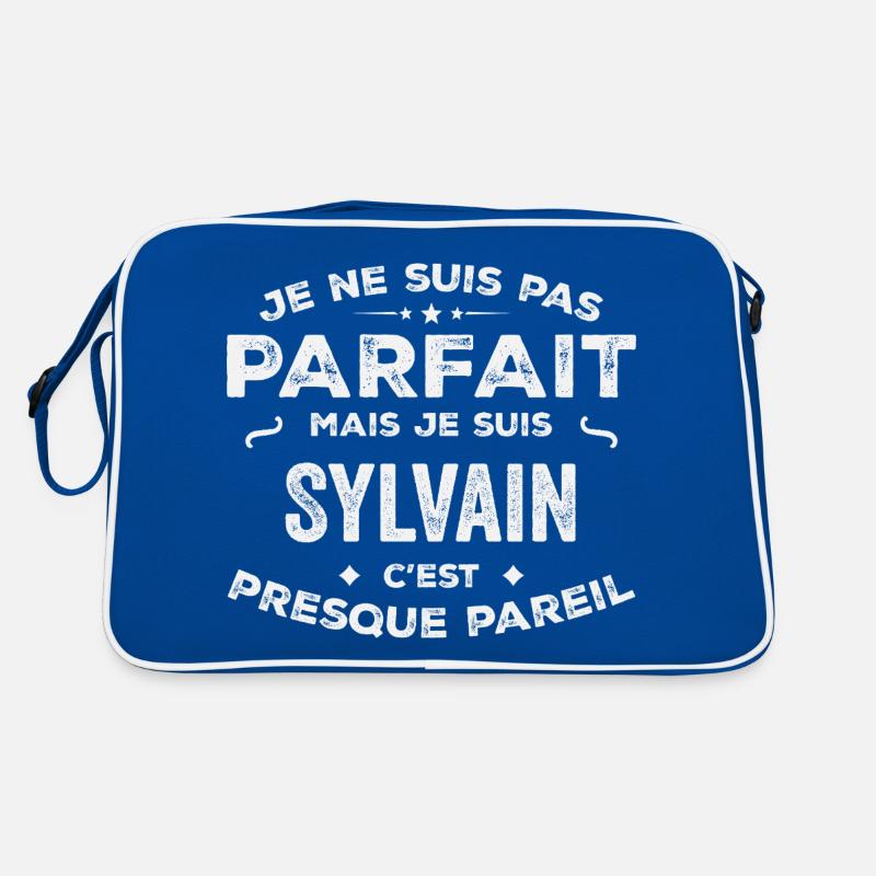 Sylvain Ein Vorname, eine Geschichte, eine Persönlichkeit Retro Tasche