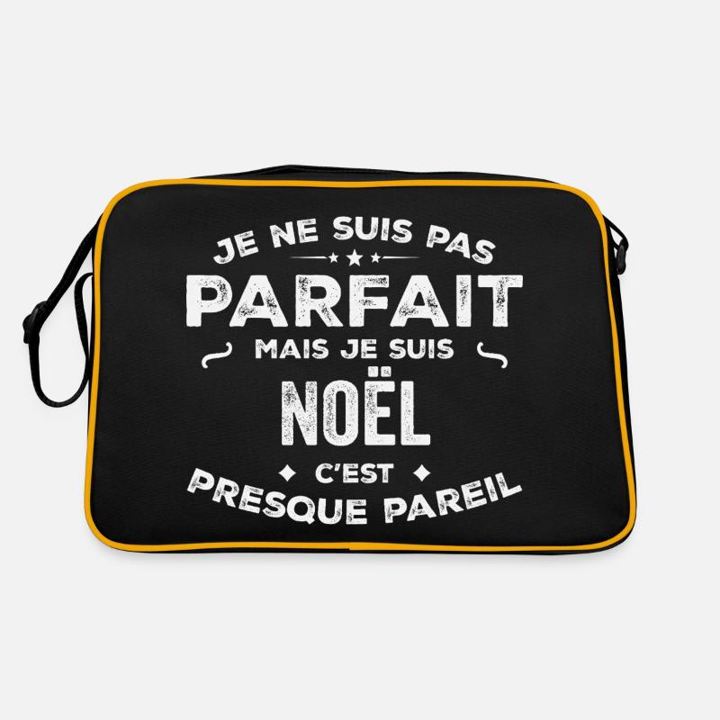 Weihnachten Ein Name, eine Geschichte, eine Persönlichkeit Retro Tasche