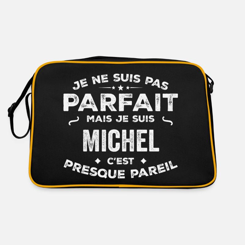 Michel A first name, a story, a personality Retro Bag