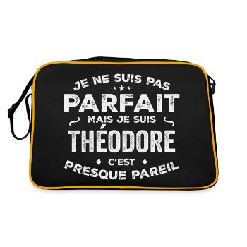 Théodore A first name, a story, a personality - Retro Bag - black/gold - Back