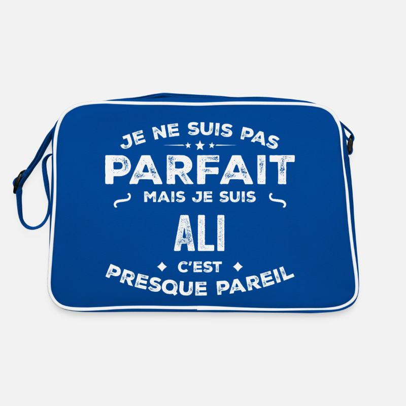 Ali Ein Name, eine Geschichte, eine Persönlichkeit Retro Tasche