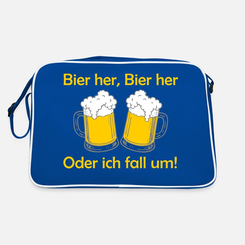 Des abeilles ici, des abeilles ici - oder ich fall um ! Sac Retro