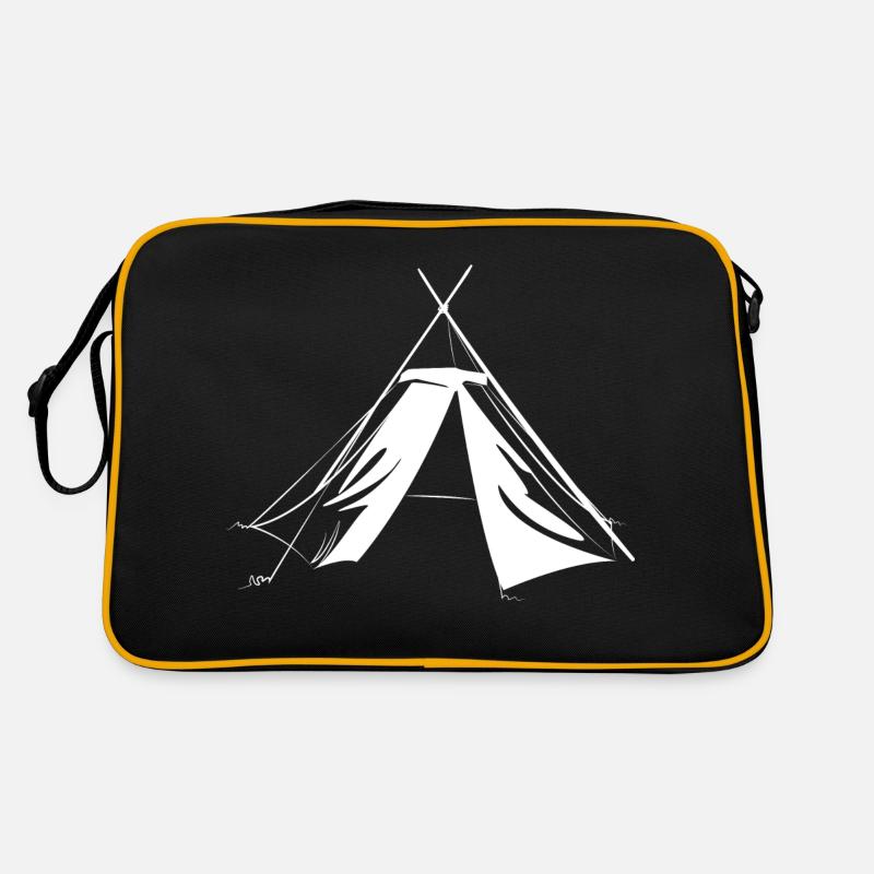 kohte_wei-- - Retro Bag - black/gold