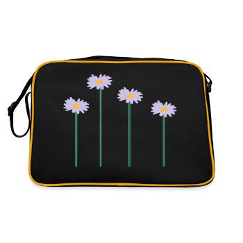 blumen - Retro Bag - black/gold - Back