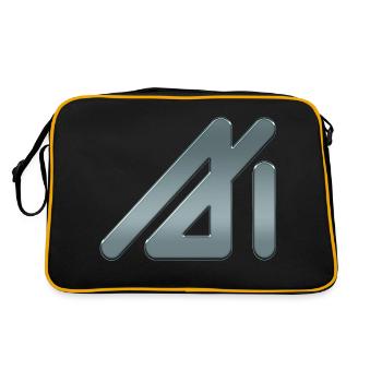 artificial - Retro Bag - black/gold - Back