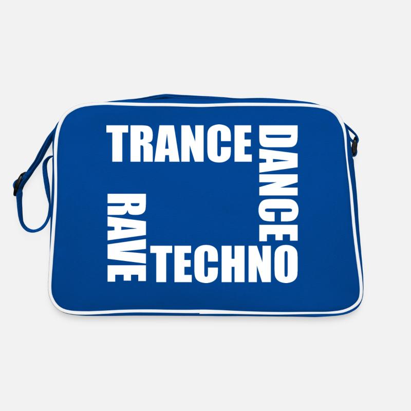rave techno dance trance Sac Retro