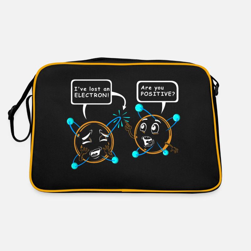Wissenschaft - Retro Tasche - Schwarz/Gold