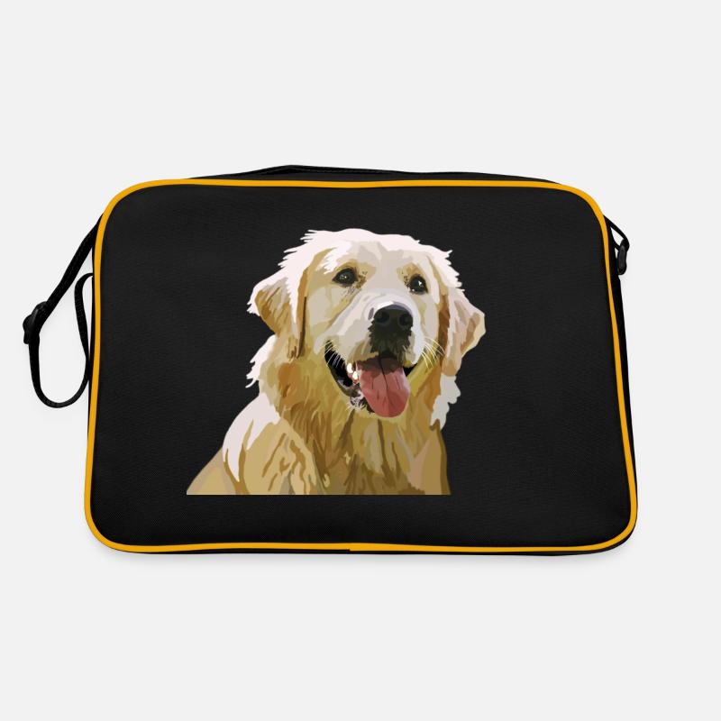 Golden Retriever Retro Tasche