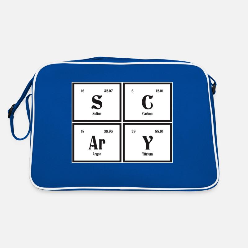 Scary | Periodic Table of Elements Retro Bag