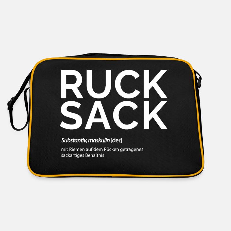 Rucksack Definition Retro Tasche