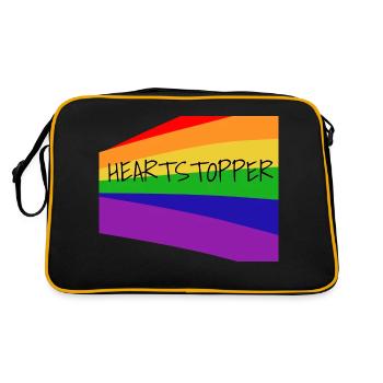 Heartstopper - Sac Retro - noir/or - Dos