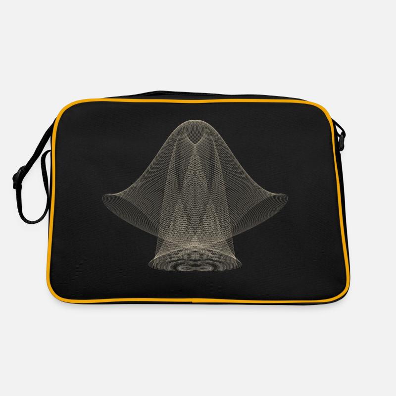 Abstraktes Punktdesign Retro Tasche