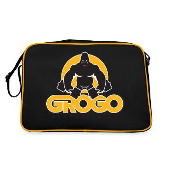 Gorilla Bodybuilding - Sac Retro - noir/or - Dos