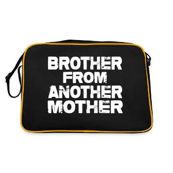 Brother from another mother - Retro Bag - black/gold - Back