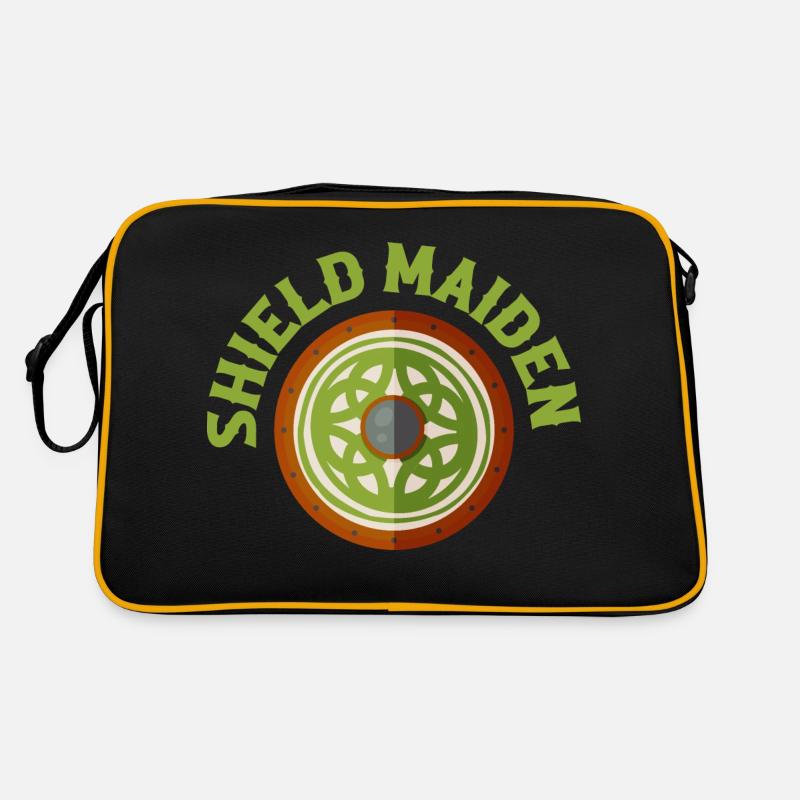 Shield Maiden Viking Norse Retro Tasche