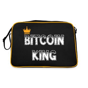 Bitcoin Trading Crypto Stocks - Sac Retro - noir/or - Dos