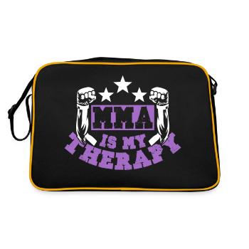 MMA Therapy - Retro Bag - black/gold - Back