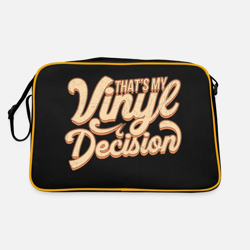 C’est ma décision vinyle - Vinyl Collector Record Sac Retro