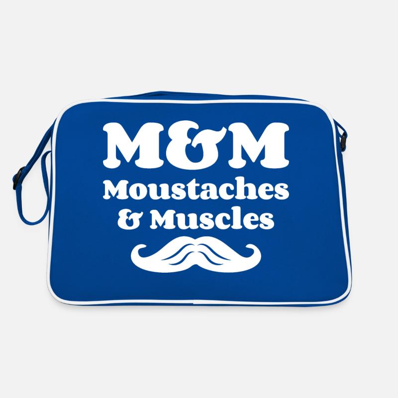 M&M (Whiskers & Muscles) Retro Bag