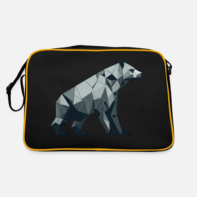 Ours abstrait Sac Retro