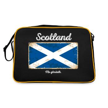 Ecosse mon amour - Sac Retro - noir/or - Dos