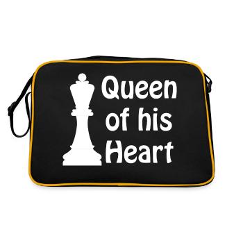 Boardgame Chess Backgammon Game Night - Retro Bag - black/gold - Back