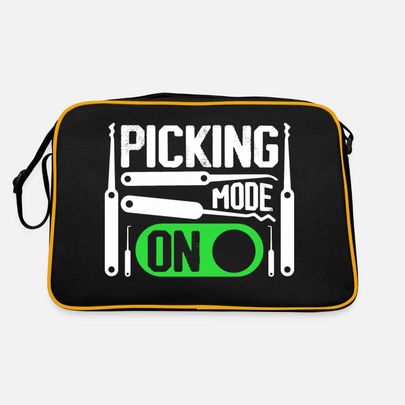 Picking Mode On Locksmith Lockpicker Retro Bag