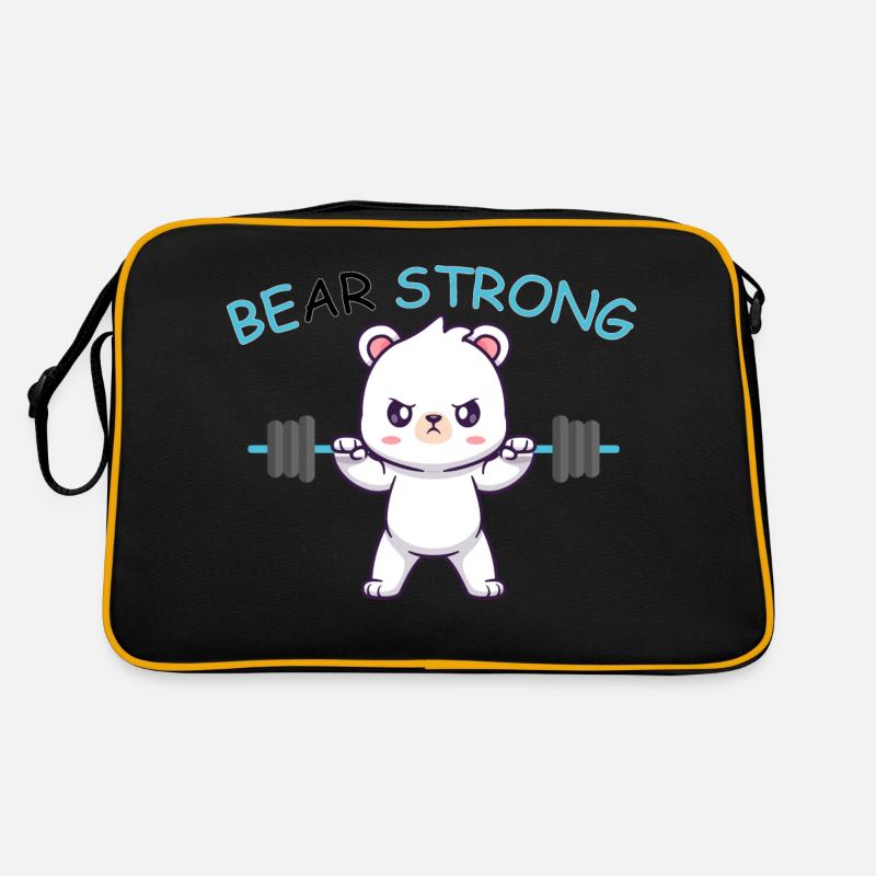 Bear Strong Retro Tasche