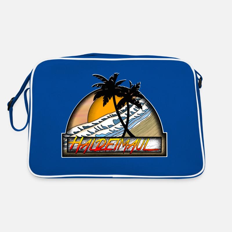 Haldeimaul Retro Tasche