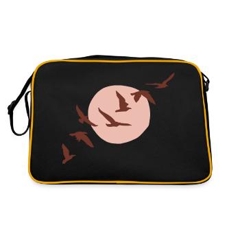 L’éveil - Sac Retro - noir/or - Dos