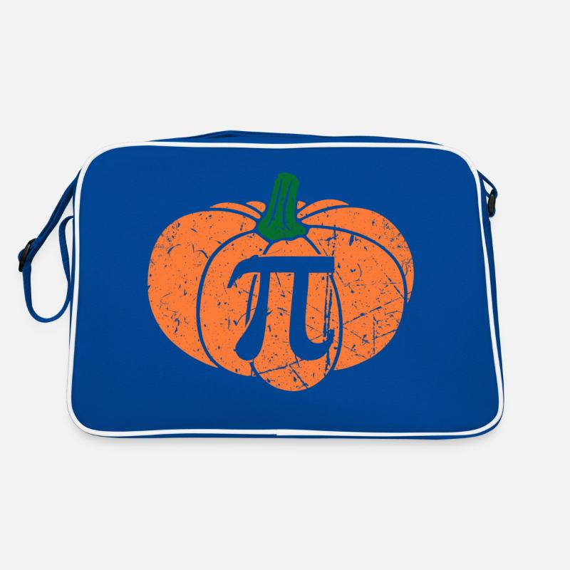 Distressed Pumpkin Pi Math Teacher Haloween Retro Bag