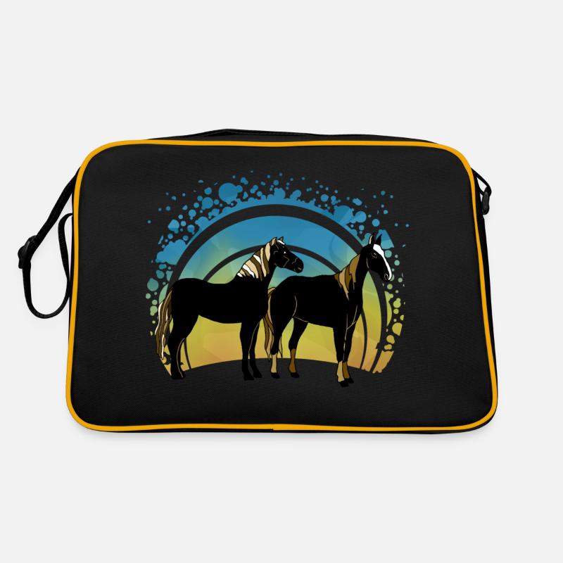 Horses Retro Bag