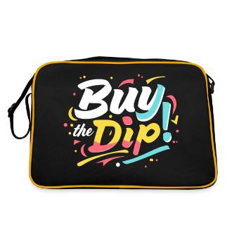 Buy the dip - Sac Retro - noir/or - Dos