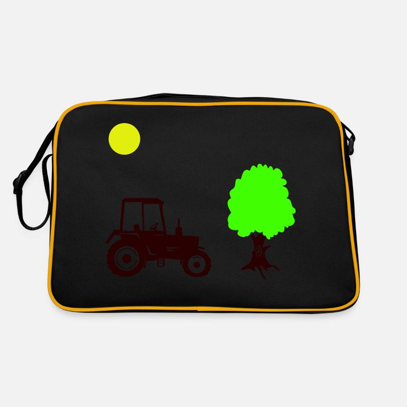 traktor 1 Retro Tasche